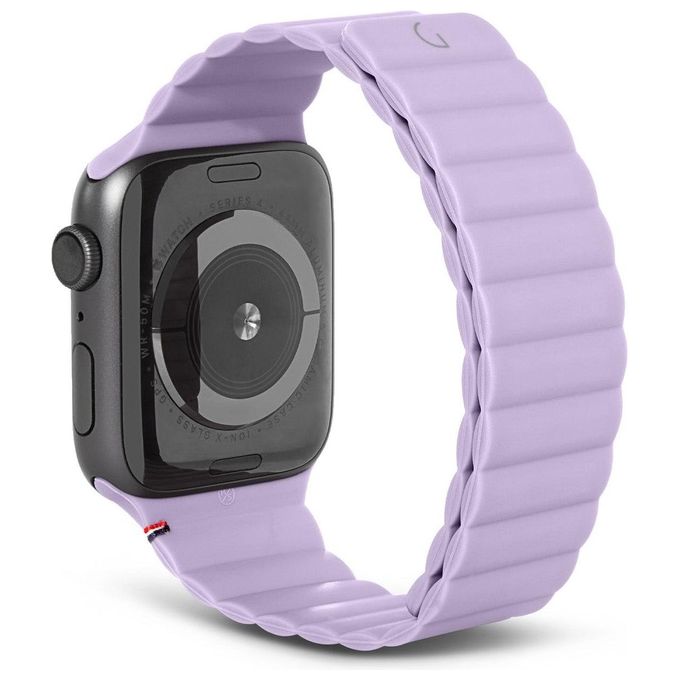Decoded Silicone Traction Lite Strap Ultra per Apple Watch 49-45-44-42mm Lavanda
