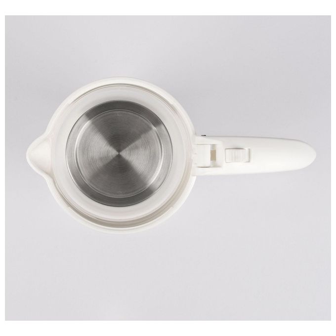 Girmi BL0301 Bollitore Pieghevole in Silicone 0.6 L 600 W Cavo Removibile BPA Free colore Bianco