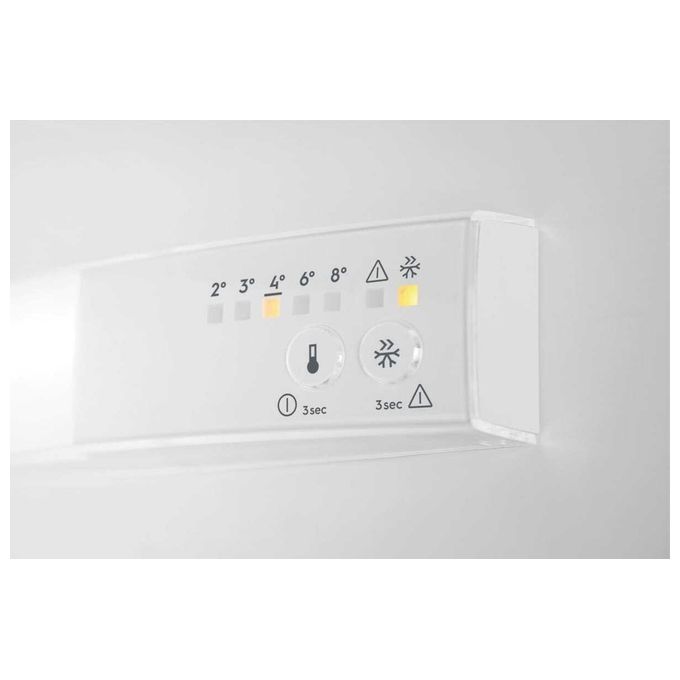 Electrolux LNT6NE18S Serie 600 Frigorifero Combinato Incasso 257 L 177,2 cm Classe E 35 dB TwinTech Total No Frost colore Bianco