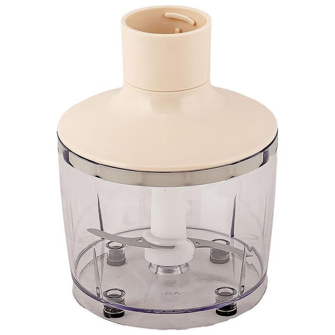 Tognana D2DFI03IRCH Iridea Frullatore ad Immersione 3in1 400W 2 Velocita' Turbo Tritatutto 0.5L Bicchiere 0.6L colore Champagne