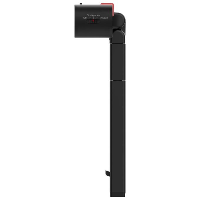 Lenovo MC60 ThinkVision Webcam Full HD 1920 x 1080 Pixel USB 2.0 con Doppio Microfono e Otturatore Privacy colore Nero