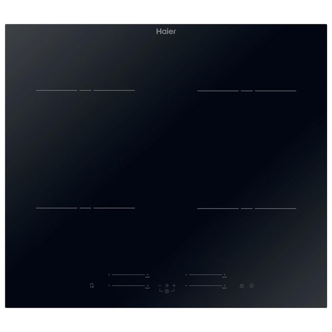 Haier HAISJ64MC Serie 2 Piano cottura induzione 59 cm 4 zone Touch Wi-Fi Bluetooth app hOn colore Nero
