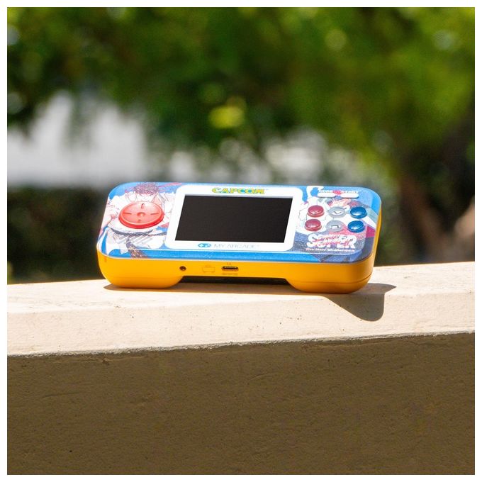 MY ARCADE DGUNL-4187 Pocket Player PRO Super Street Fighter II colore Nero