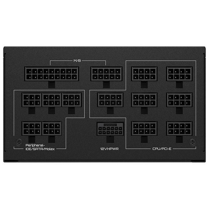 Gigabyte S9129512 UD1300GM PG5 Alimentatore 1300 W 80 PLUS Gold Totalmente Modulare 12 cm Ventola 40 dB colore Nero