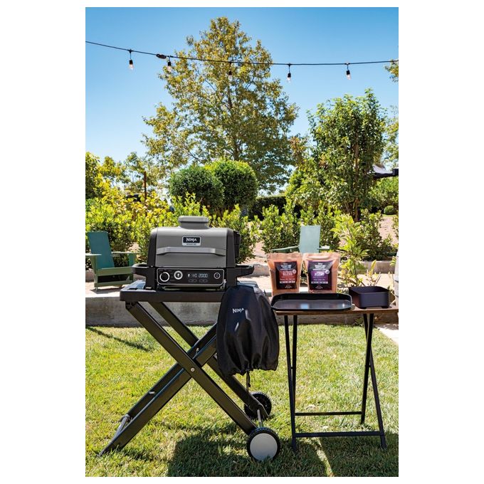 Ninja Carrello Pieghevole per Barbecue Elettrico Ninja Woodfire