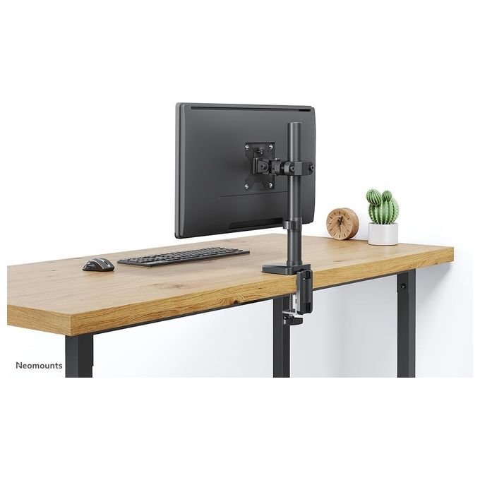 Neomounts FL40-430BL11 Supporto da Palo per TV e Monitor Full Motion Inclinazione -30 30° Rotazione 360° VESA 75x75 100x100 mm Diametro Palo 28-60 mm colore Nero