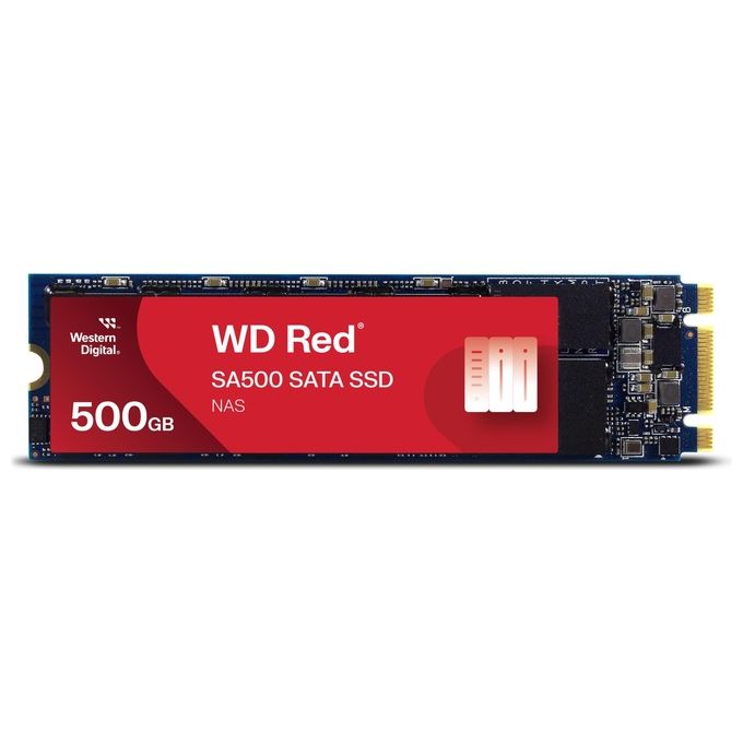 Western Digital Red SA500 SSD Interno M.2 500Gb Serial ATA III 3D NAND