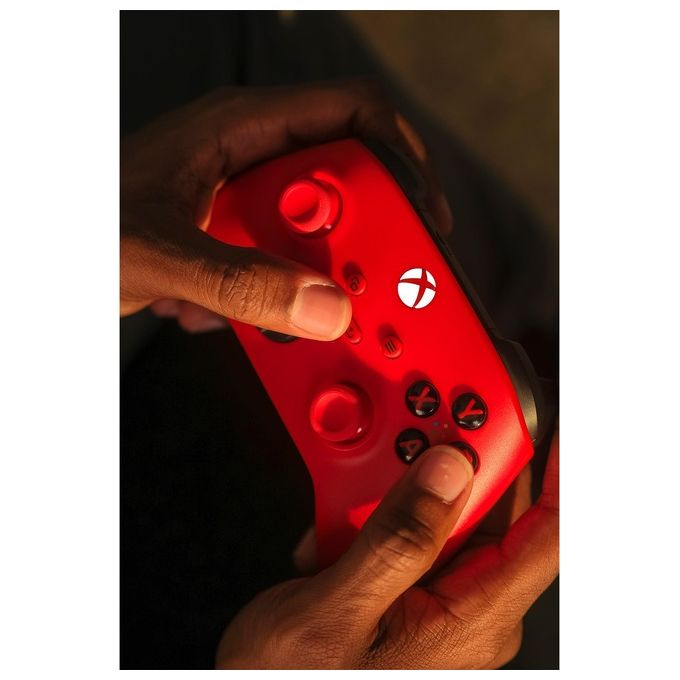 Xbox 1914 Pulse Red Controller Wireless Gamepad per Xbox Series X S Xbox One Windows 10 11 Android iOS colore Rosso