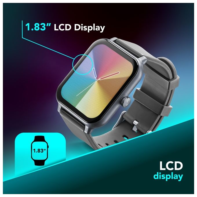 Cellular Line ION LED Salute Sport Notifiche Bluetooth Nero