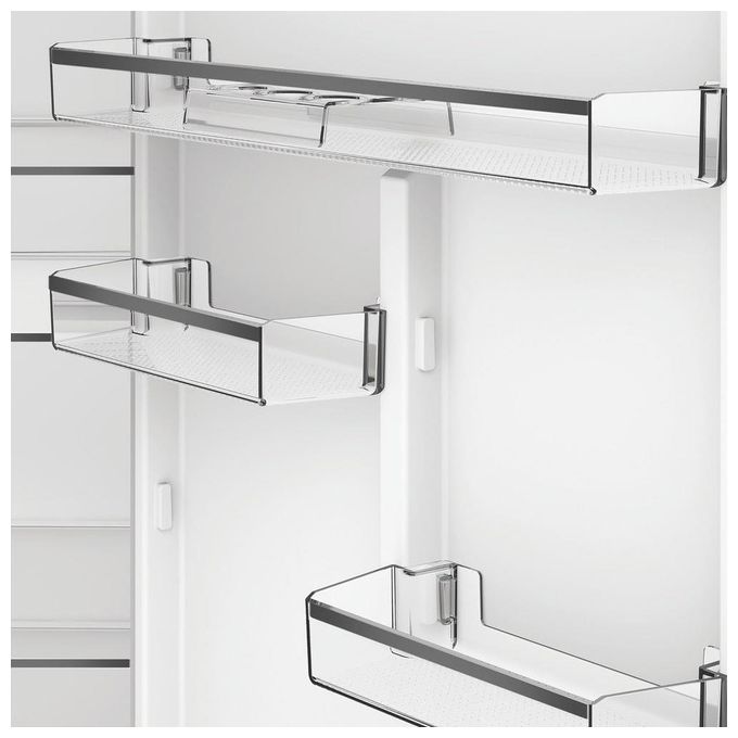 Whirlpool WHD2 6472 X4E Frigorifero Doppia Porta 477 L 187 cm Classe E No Frost 38 dB 6° Senso Inverter colore Acciaio Inox