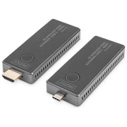 Digitus DS-55324 Set di estensori video wireless 4K 30 m USB-C HDMI 4K-30Hz colore Nero