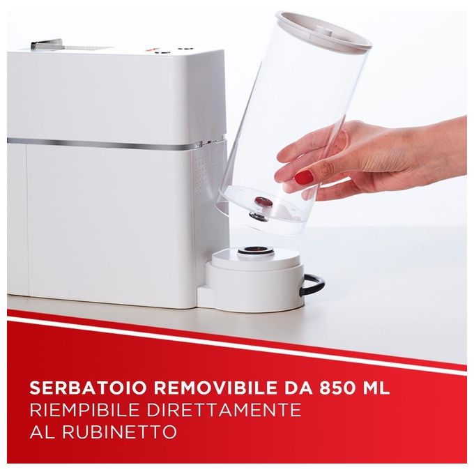 Polti PCEU0127 Coffea S15W Macchina da caffe' a Cialde E.S.E. 0,85 L 19 bar 1400 W 54 Cialde incluse colore Bianco