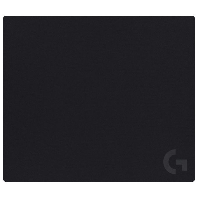Logitech G 943-000799 G640 Tappetino per Mouse da Gioco in Tessuto Friczione Moderata Base Antiscivolo 460 x 400 x 3 mm colore Nero