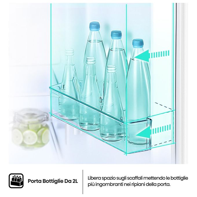 Hisense RI1P205NEWE Frigorifero Combinato da Incasso 205 L 145 cm Classe E 39 dB Porte Reversibili LED colore Bianco