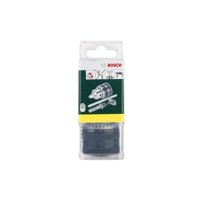 Bosch Raccordo Sds Plus con Mandrino 1.5 - 13mm Accessorio per Martello Perforatore