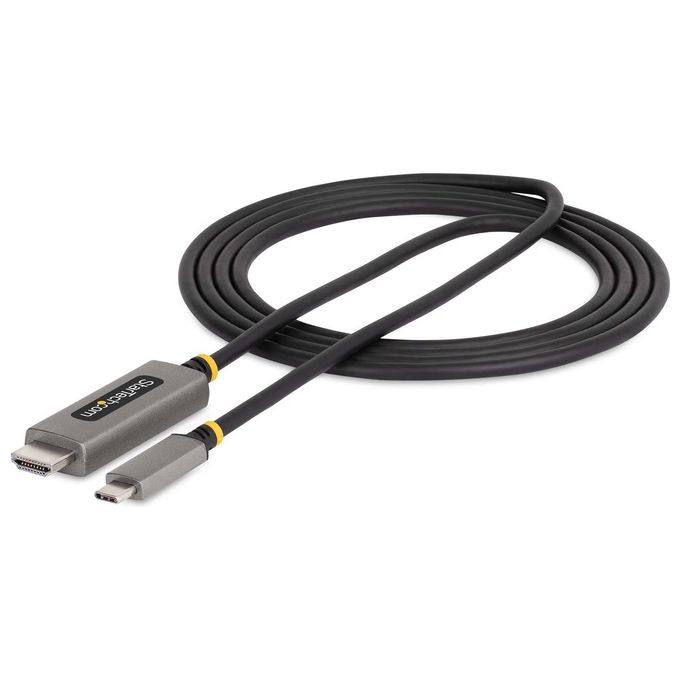 StarTech.com 135B-USBC-HDMI212M Cavo adattatore USB-C a HDMI 2.1 2 m 8K 60Hz HDR10 Thunderbolt 4 colore Grigio