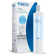 Brita 1053536 Filtro di ricambio per sistema filtrante mypure SLIM V-MF Capacita' 8000L Durata 12 mesi colore Bianco