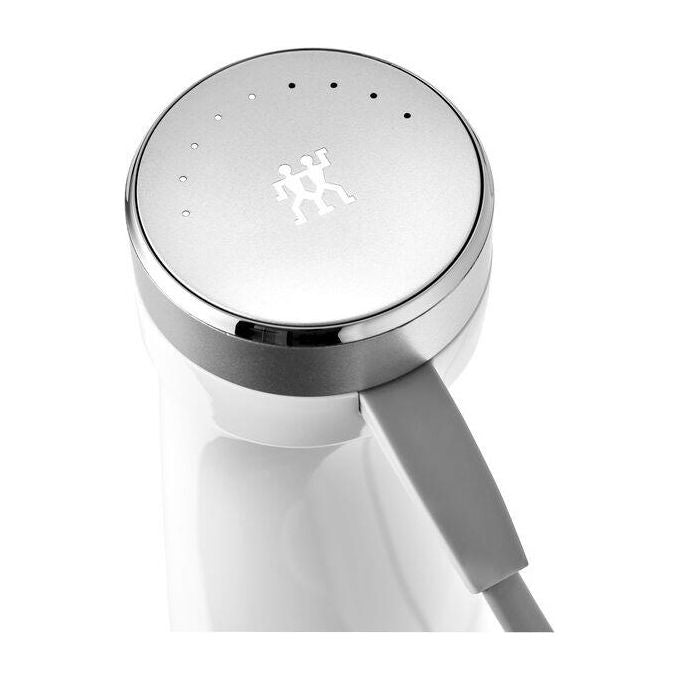 ZWILLING 1021604 Enfinigy Frullatore a Immersione 800W 9 Velocita' Regolabili Funzione Pulse Lama Piranha in Acciaio Inossidabile Bicchiere 600 ml colore Bianco