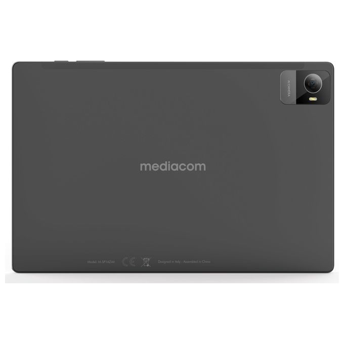 Mediacom M-SP1AZ46 SmartPad Azimut 4 Tablet 10.5'' 4G LTE 6 GB RAM 128 GB Android 13 colore Grigio