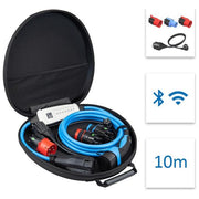 NRGkick 12201001 Set Optimal Stazione di Ricarica per Veicoli Elettrici 22 kW 32 A 10 m Wi-Fi Bluetooth GSM GPS colore Nero