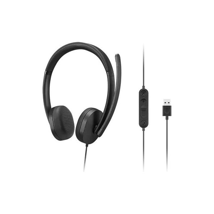 Lenovo 4XD1P83425  Cuffia e Auricolare Cablato a Padiglione Musica e Chiamate Usb Tipo a Nero