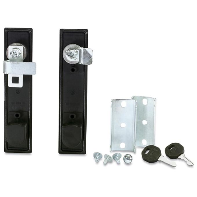 APC AR8132A Maniglie a Combinazione per Armadi NetShelter SX SV VX Blocco 3 Cifre con Chiave di Override colore Nero