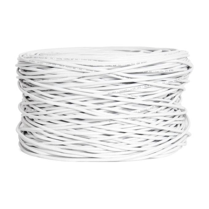 VulTech SC13502-305 Matassa Cavo Rete Cat6 UTP 23AWG 305m 4 Coppie CCA PVC colore Grigio
