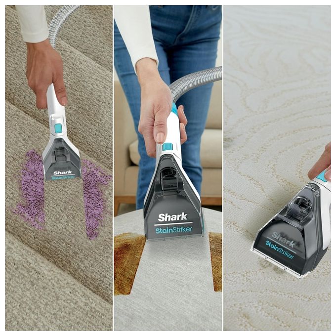 Shark PX200EUT StainStriker Aspirapolvere Smacchiatore Portatile 450W 1,25 L Tappeti Tappezzeria Animali Domestici colore Bianco