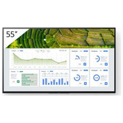 Sony FW-55BZ30L Monitor Professionale 55'' 4K HDR 24-7 con Android Wi-Fi AirPlay Chromecast colore Nero