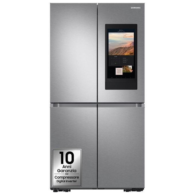 Samsung RF65DG9H0ESREF Family Hub Frigorifero 4 Porte 636 L 183 cm Classe E 37 dB Total No Frost Wi-Fi colore Inox Spazzolato