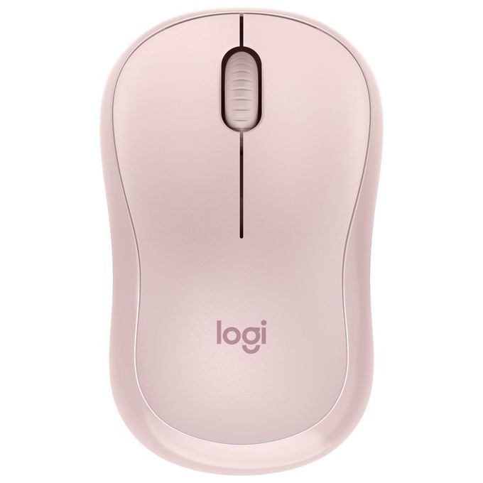 Logitech 910-007121 M240 Mouse Wireless Bluetooth Silenzioso Compatto Ambidestro Batteria 18 mesi colore Rosa