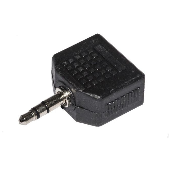 Link Adattatore Audio Stereo 3,5mm Maschio 2x3,5mm Femmina