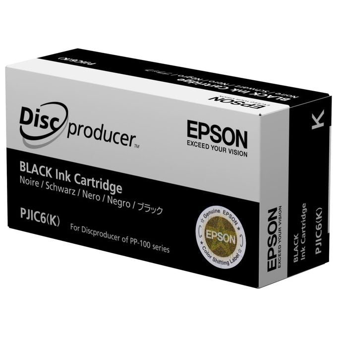 Epson C13S020693 PJIC7 Cartuccia d'inchiostro Originale Discproducer PP-100 PP-50 32,4 ml colore Nero