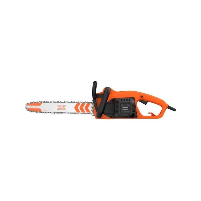 Black+decker BECS2040-QS Motosega Elettrica 2000W barra 40 cm lubrificazione automatica freno catena colore Arancione