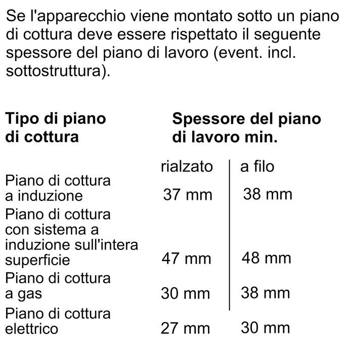 Bosch HBG7721B2 Serie 8 Forno da incasso Pirolitico 71 L Classe A+ Air Fry Home Connect 11 Funzioni (60x60x55 cm) colore Nero