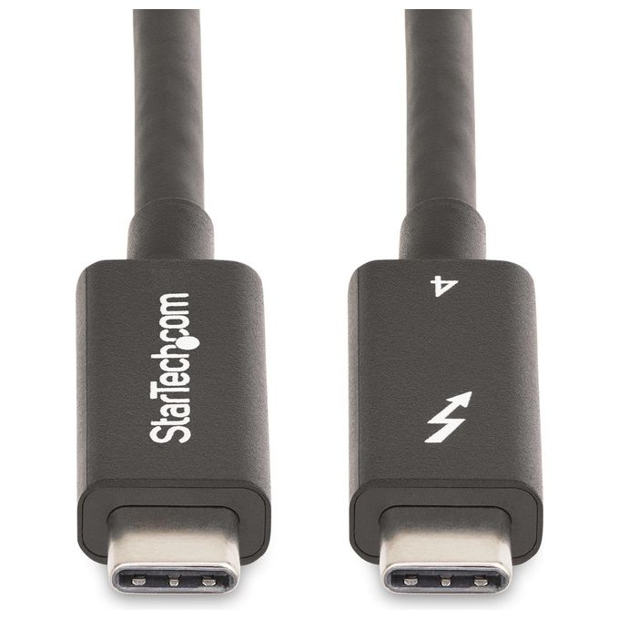 StarTech.com A40G2MB-TB4-CABLE Cavo Thunderbolt 2mt 40 Gbit-s Nero