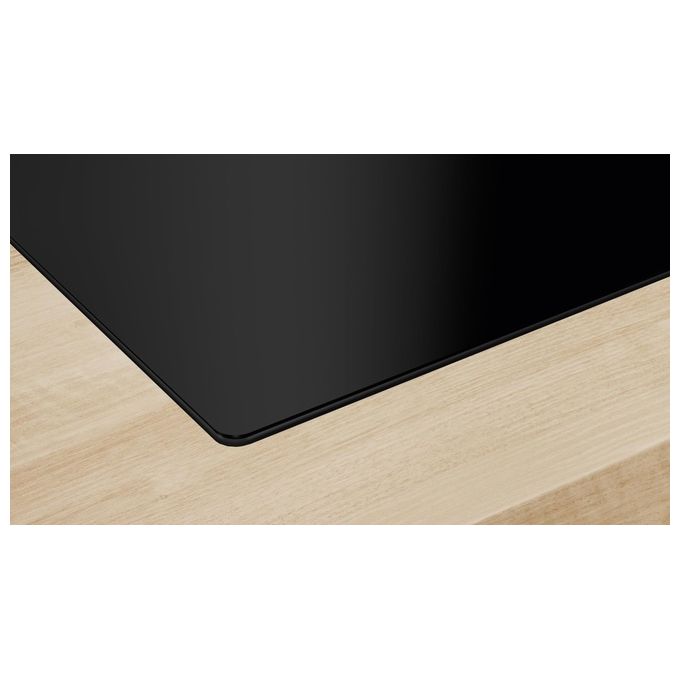 Bosch PVQ611BB6E Serie 4 Piano cottura a induzione 60 cm 4 zone CombInduction Touch Control PowerBoost colore Nero