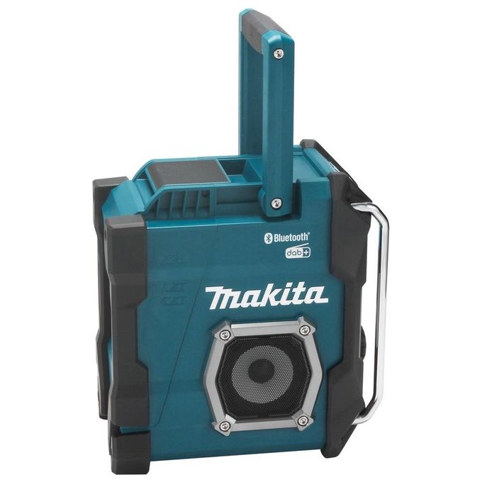Makita MR004G Radio da Cantiere con Radio DAB+ FM Bluetooth Altoparlanti Stereo 40Vmax colore Nero Verde