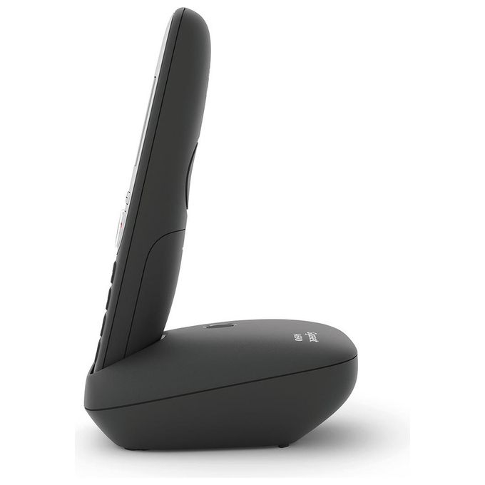 Gigaset S30852-H2810-B101 A690 Telefono Cordless Analogico con Vivavoce Identificatore di Chiamata Rubrica 100 Voci colore Nero
