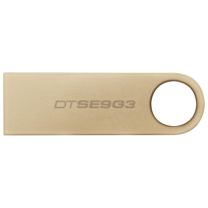 Kingston Technology DataTraveler 128Gb 220MB-s Drive USB 3.2 Gen 1 in Metallo SE9 G3