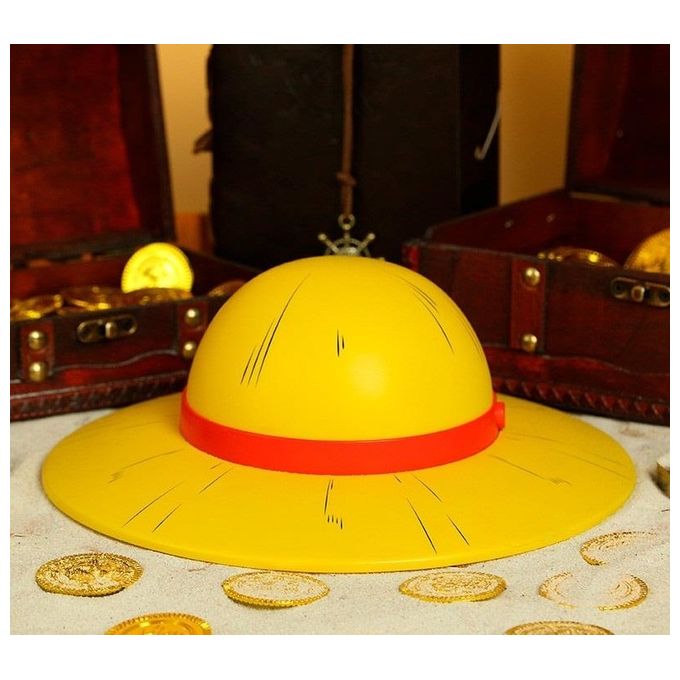 ABYstyle ABYLIG021 One Piece Lampada LED Cappello di Paglia Monkey D. Luffy a Batteria colore Giallo