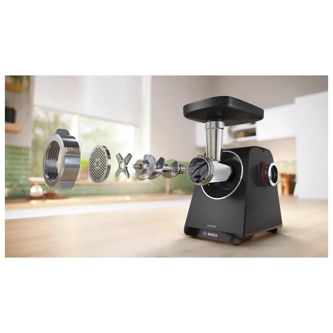 Bosch MFWS430B Serie 4 Tritacarne 1900 W 2,5 Kg-min 2 velocita' colore Nero