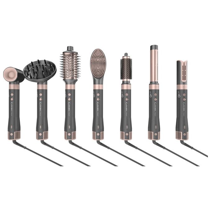 Ga.Ma GH0114 Asciugacapelli Multistyler 8 in 1 Uniq Vibrance