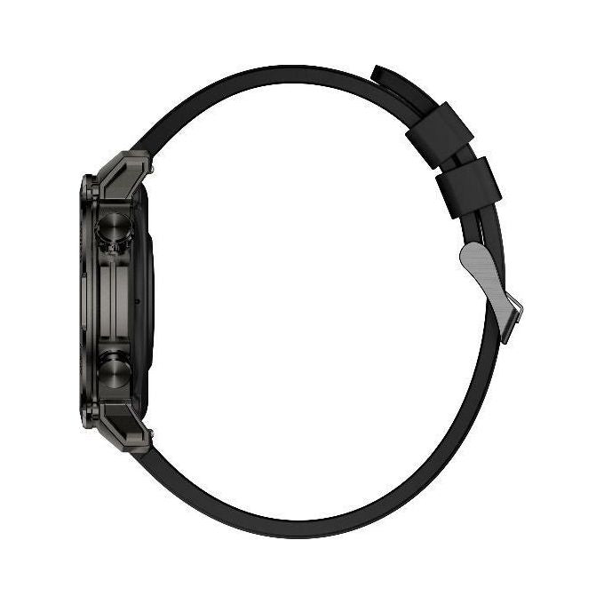 Nilox NXSWTRAILROUND Smartwatch 1.39'' 100+ Sport Cardiofrequenzimetro Ossigeno Notifiche 5 giorni autonomia colore Nero
