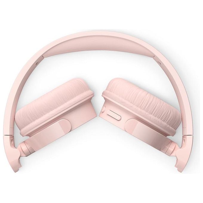 Philips TAH4209PK 4000 Series Cuffie On-Ear Wireless Bluetooth 5.3 55h Autonomia Driver 32mm Ricarica USB-C colore Rosa