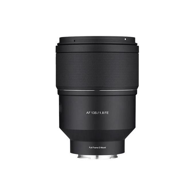 Samyang F1215106101 AF 135mm F1.8 FE Teleobiettivo Focale Fissa Apertura f-1.8 per Sony E Mount 11 Lamelle Diaframma 82 mm Filtro colore Nero