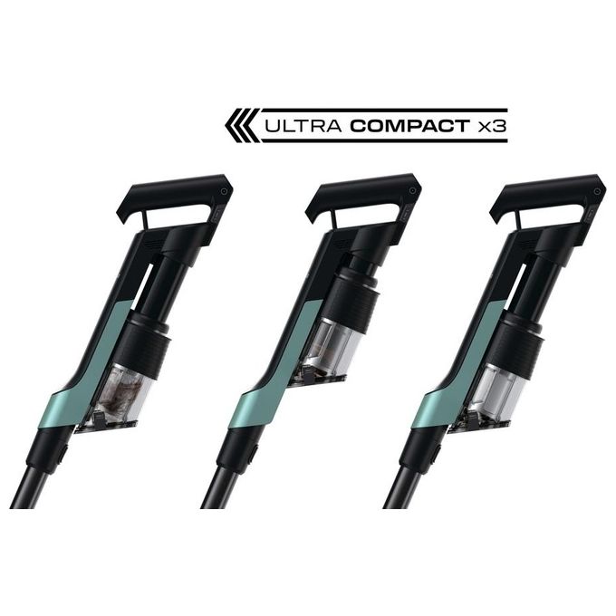 Hoover HF201P 011 HF2 Aspirapolvere Scopa Elettrica a Batteria Ciclonica Senza Sacchetto 1 L 40 min autonomia colore Blu