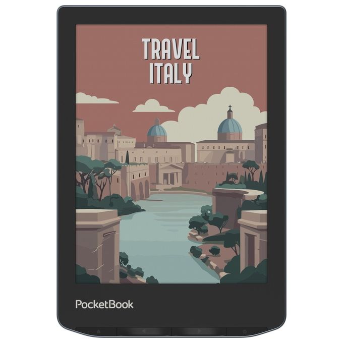 PocketBook PB634K3-1-WW Verse Pro Color Lettore eBook 6'' E Ink Kaleido 3 16 GB Wi-Fi Bluetooth 5.4 IPX8 colore Stormy Sea