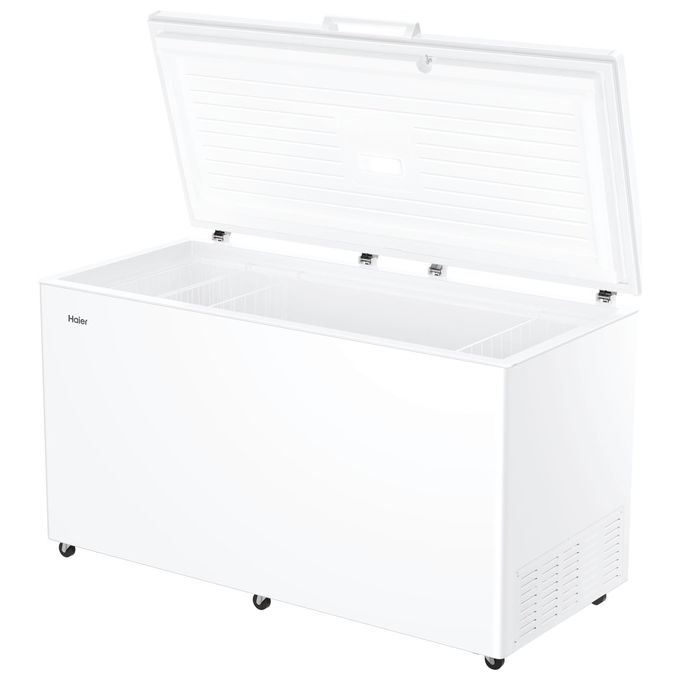 Haier HCE520E Serie 7 Congelatore a Pozzetto 508 L 89 cm Classe E 39 dB Fast Freeze Antibatterico colore Bianco