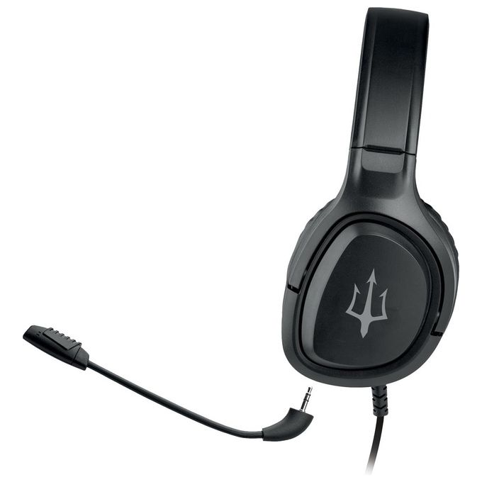Cuffie triton by atlantis h370 con microfono gaming - regolatore del volume, interruttore on-off del microfono - p003-h370-b
